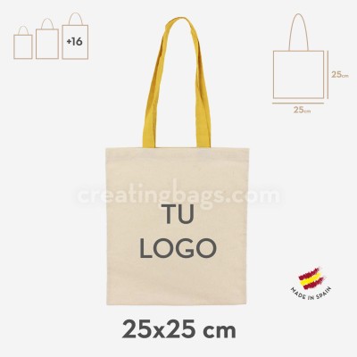 Tasche aus Baumwolle mit Ihrem Logo aus verschiedene Farben