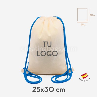 Bags for schools with the coloured laces