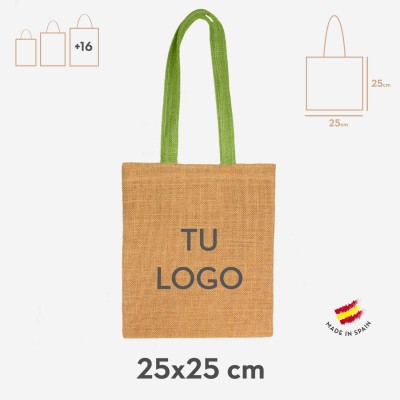 Tasche aus Sackleinen mit Ihrem Logo