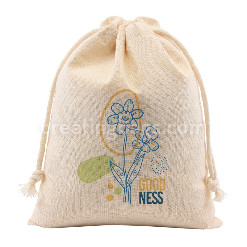 Pack confezione di sacchetti in cotone personalizzati