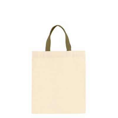 Short handle cotton bag