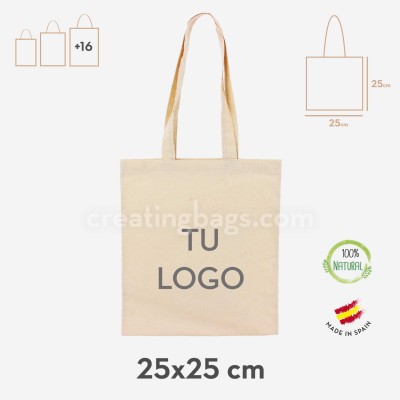 Des sacs en coton pour mettre mon logo