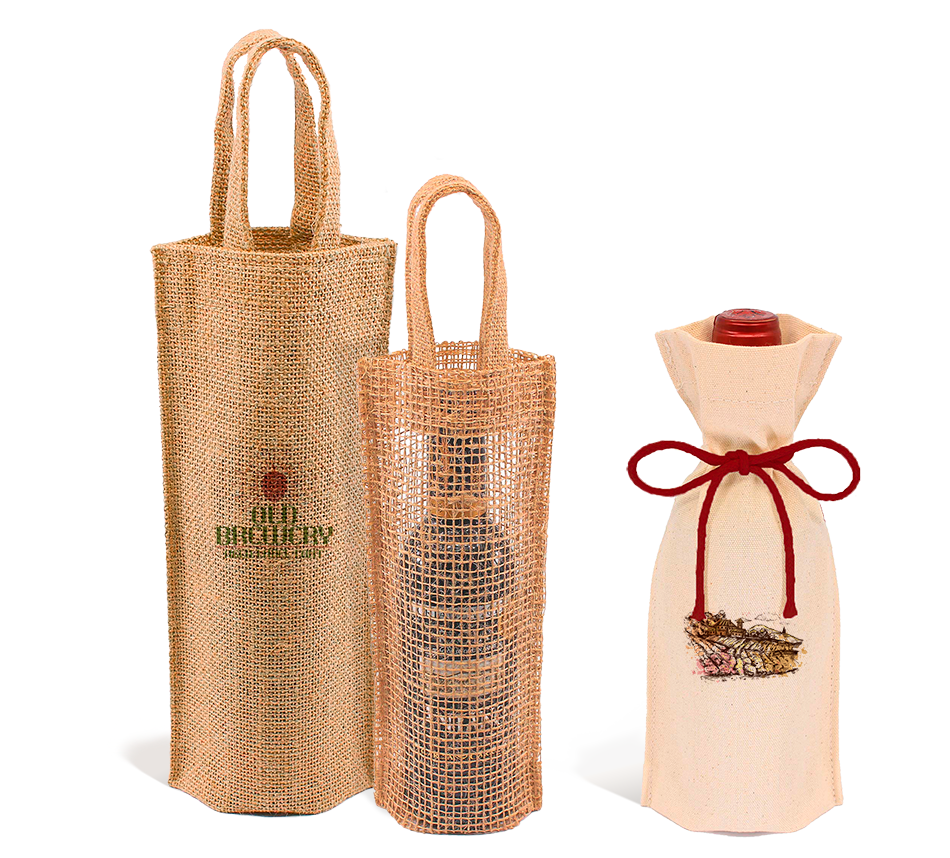 Bolsas de tela personalizadas para botellas - Creating Bags